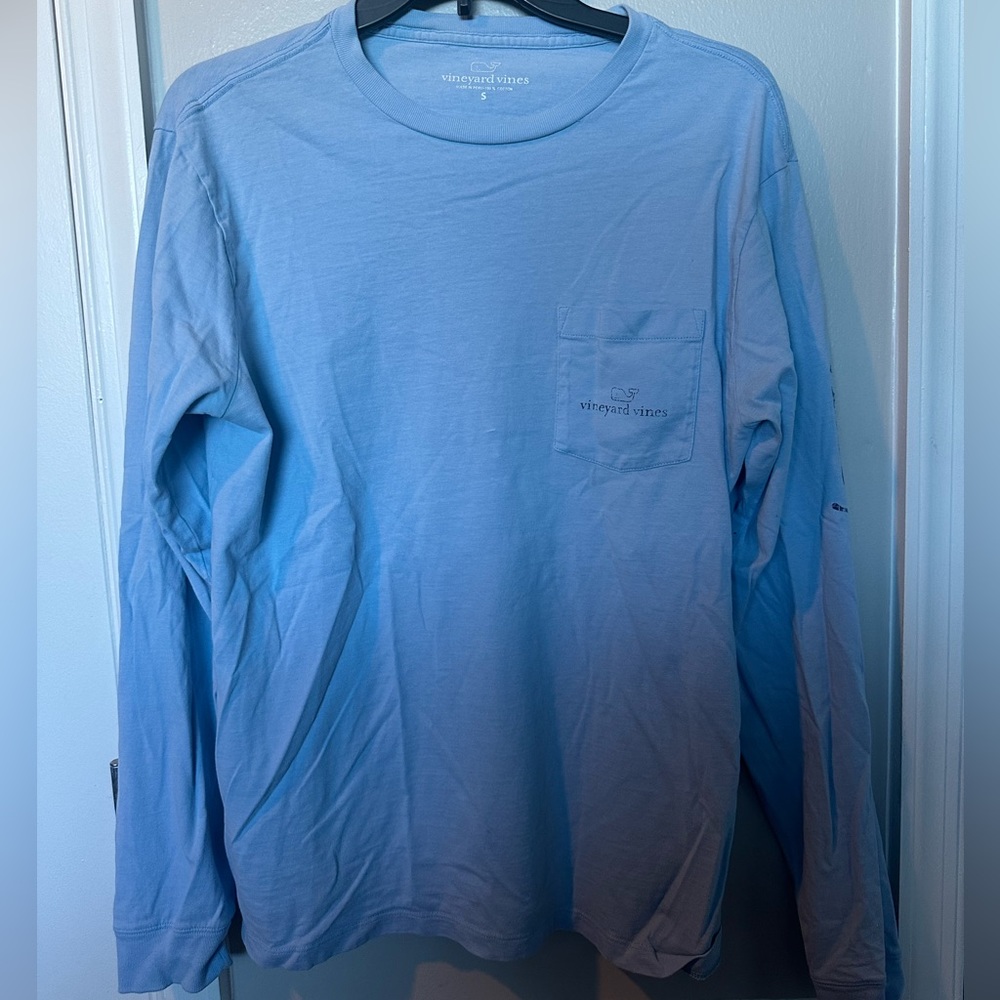 Vineyard Vines Long Sleeve Pocket Tee